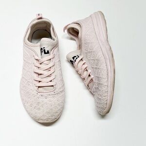 APL Athletic Propulsion Labs Womens Pink TechLoom Phantom Sneaker Sz 7.5